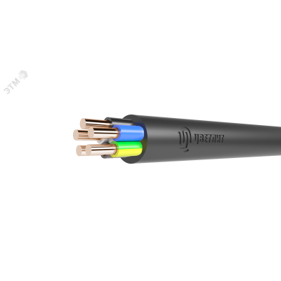 Кабель силовой ВВГнг(А)-LS 5х2,5ок(N,PE)-0,66 (100 м) ТРТС