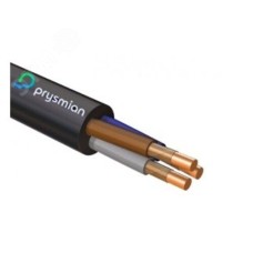 Кабель силовой ВВГнг(А)-FRLS 3x4 ок (N, PE) 0,66 кВ чёрный