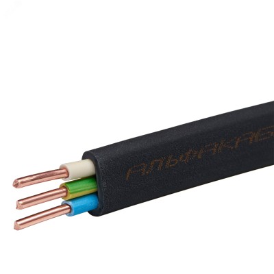 Кабель силовой ВВГп-нг(А)-LSLTX 3х1,5 100м-0,66 ТРТС