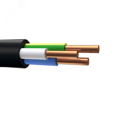 Кабель силовой ВВГнг(А)-LS 3х6 ок-0,66  барабан (А) ТРТС