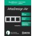 ATLASDESIGN AIR 3-постовая РАМКА, БЕЛЫЙ/дымчатый черный