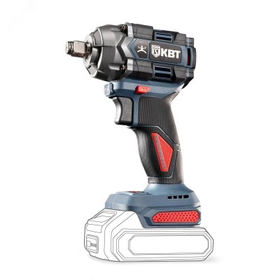 Гайковерт WB-20-350 без АКБ и ЗУ серия ПРОФИ с максимальным крутящим моментом 350 Нм