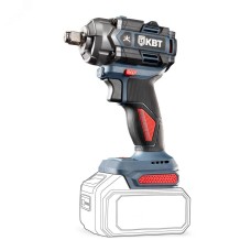 Гайковерт WB-20-500 без АКБ и ЗУ серия ПРОФИ с максимальным крутящим моментом 500 Нм