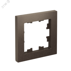 Рамка однопостовая ATLASDESIGN мокко