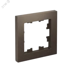Рамка однопостовая ATLASDESIGN мокко