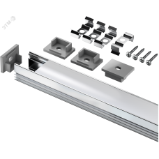 Профиль Navigator 95 327 NPR-02-SET накладной с рассеивателем