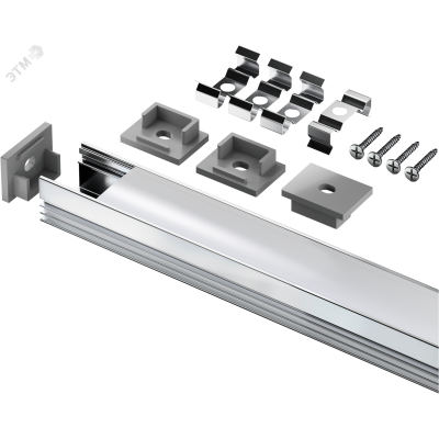 Профиль Navigator 95 327 NPR-02-SET накладной с рассеивателем