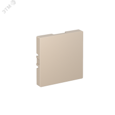 ATLASDESIGN ЗАГЛУШКА без суппорта для многопостовых рамок, ПЕСОЧНЫЙ