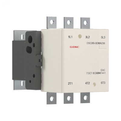Контактор магнитный 265А 130кВт (AC3) кат 220В AC