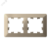 ATLASDESIGN AIR 2-постовая РАМКА, ШАМПАНЬ/дымчатый белый ATLASDESIGN AIR 2-постовая РАМКА, ШАМПАНЬ/дымчатый белый