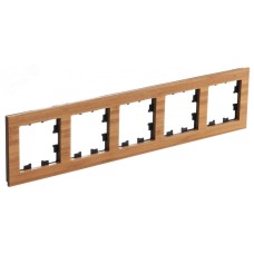 ATLASDESIGN NATURE рамка пятипостовая, ДЕРЕВО БАМБУК