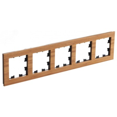 ATLASDESIGN NATURE рамка пятипостовая, ДЕРЕВО БАМБУК