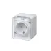 AtlasDesign Profi54 розетка с заземлением со шторками IP54 16А 250B, БЕЛЫЙ, Россия AtlasDesign Profi54 розетка с заземлением со шторками IP54 16А 250B, БЕЛЫЙ, Россия