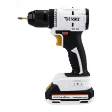 Дрель-шуруповерт АКБ бесщеточная 20В 55 Нм