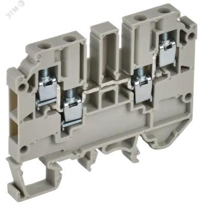 ARMAFIX Клемма винтовая CTS-MC 4 вывода 4мм2 серая IEK
