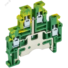 ARMAFIX Клемма винтовая CTS-ML-PEN земля 2 ур. 4мм2 IEK