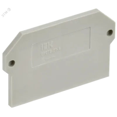 Заглушка для CTS-DT 4мм2 серая IEK
