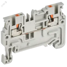 ARMAFIX Клемма пружинная Push-in CP 1,5мм2 серая IEK