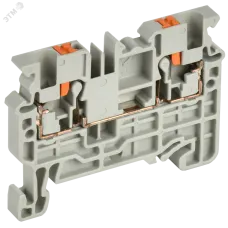 ARMAFIX Клемма пружинная Push-in CP 2,5мм2 серая IEK