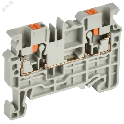 ARMAFIX Клемма пружинная Push-in CP 2,5мм2 серая IEK