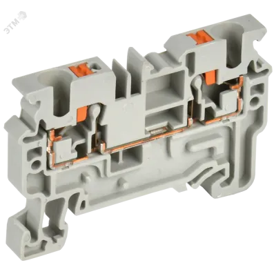 ARMAFIX Клемма пружинная Push-in CP 4мм2 серая IEK