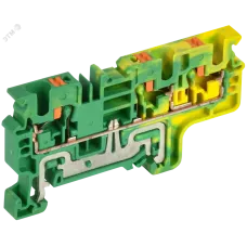 ARMAFIX Клемма пружинная Push-in CP-MC-PEN земля 3 вывода 4мм2 IEK
