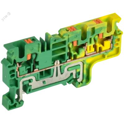 ARMAFIX Клемма пружинная Push-in CP-MC-PEN земля 3 вывода 4мм2 IEK