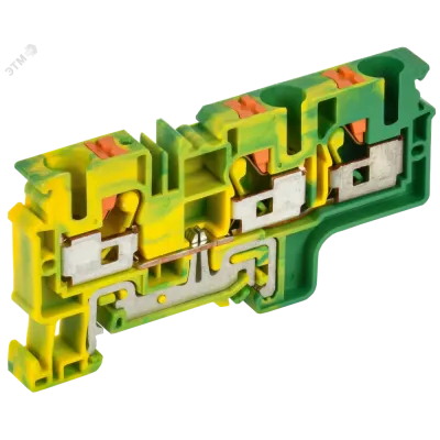 ARMAFIX Клемма пружинная Push-in CP-MC-PEN земля 3 вывода 10мм2 IEK