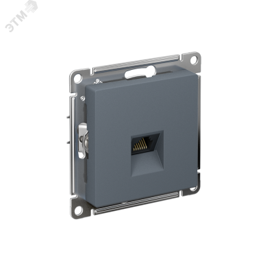 Розетка ATLASDESIGN компьютерная RJ45 механизм грифель