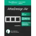 ATLASDESIGN AIR 3-постовая РАМКА, БЕЛЫЙ/дымчатый черный