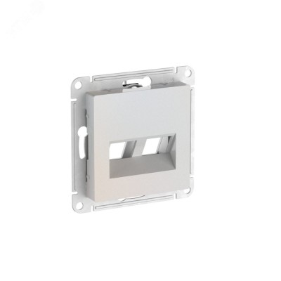 ATLASDESIGN НАКЛАДКА двойная для информационных функций типа Keystone, ЖЕМЧУГ