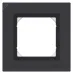 ATLASDESIGN AQUA 1-постовая РАМКА IP44, КАРБОН