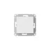 ATLASDESIGN AQUA 1-клавишный ПЕРЕКЛЮЧАТЕЛЬ IP44, сх.6, 10АХ, быстрозажимные клеммы, БЕЛЫЙ