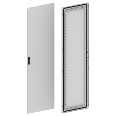 FORMAT Дверь металлическая двустворчатая (створка 1) 1800х500мм IEK