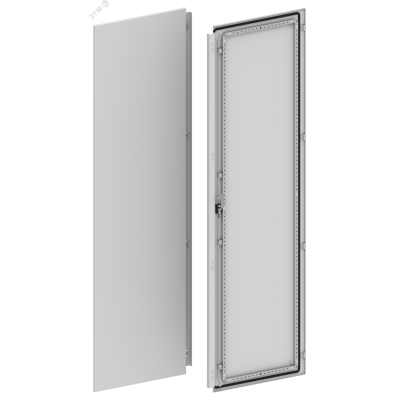 FORMAT Дверь металлическая двустворчатая (створка 2) 2200х600мм IEK