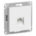 ATLASDESIGN РОЗЕТКА компьютерная RJ45, кат. 6A, механизм, БЕЛЫЙ ATLASDESIGN РОЗЕТКА компьютерная RJ45, кат. 6A, механизм, БЕЛЫЙ