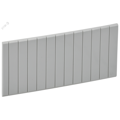 Заглушка 6 модулей серая IEK