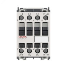 Магнитный контактор YON DSC009 9A 4кВт AC3 3P кат.24В DC 1НО