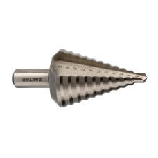 Сверло ступенчатое, HSS, 9-36 мм, прямая канавка, трехплоскостной хвостовик