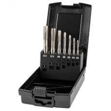 Набор метчиков машинных HSS, DIN 371,376, Тип B, 7 предметов, M3-M12