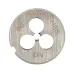 Плашка круглая резьбонарезная HSS, DIN 223 B (DIN EN 22568), M3x0.5, 20x5 Плашка круглая резьбонарезная HSS, DIN 223 B (DIN EN 22568), M3x0.5, 20x5