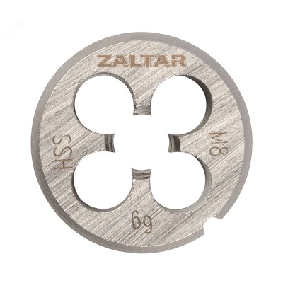 Плашка круглая резьбонарезная HSS, DIN 223 B (DIN EN 22568), M8x1.25, 25x9