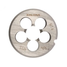 Плашка круглая резьбонарезная HSS, DIN 223 B (DIN EN 22568), M14x2.0, 38x14