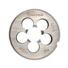 Плашка круглая резьбонарезная HSS, DIN 223 B (DIN EN 22568), M16x2.0, 45x18