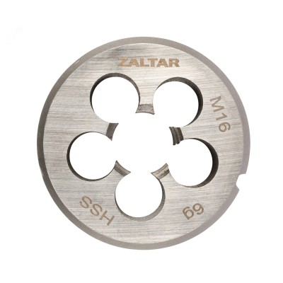 Плашка круглая резьбонарезная HSS, DIN 223 B (DIN EN 22568), M16x2.0, 45x18