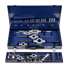 Набор резьбонарезного инструмента 15S HSS, 44 предмета, M3-M4-M5-M6-M8-M10-M12