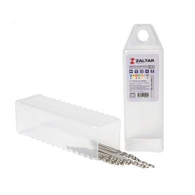 Сверло по металлу, индустриальное, DIN 338, HSS-G, Тип N, 5xD, 1,50 мм, (1 комплект-10 шт)