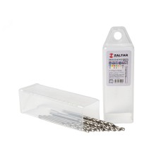 Сверло по металлу, индустриальное, DIN 338, HSS-G, Тип N, 5xD, 2,50 мм, (1 комплект-10 шт)