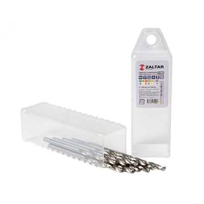 Сверло по металлу, индустриальное, DIN 338, HSS-G, Тип N, 5xD, 3,30 мм, (1 комплект-10 шт)