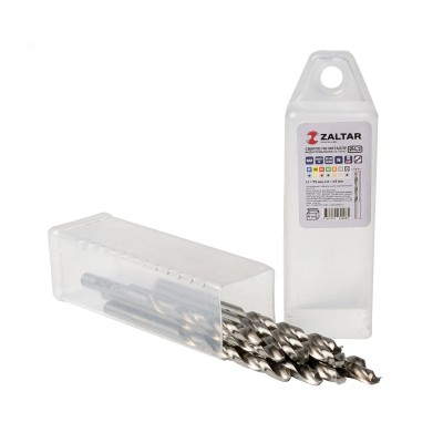 Сверло по металлу, индустриальное, DIN 338, HSS-G, Тип N, 5xD, 4,20 мм, (1 комплект-10 шт)